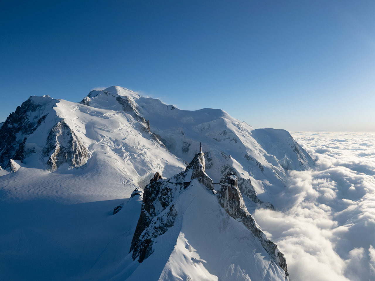 Image of the Aiguille du Midi