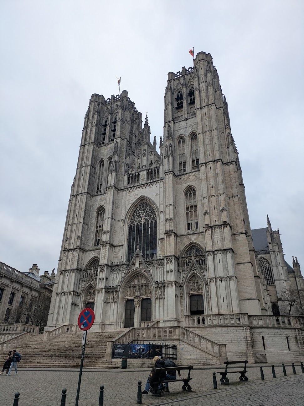 a picture of the St. Michael and St. Gudula Cathedral